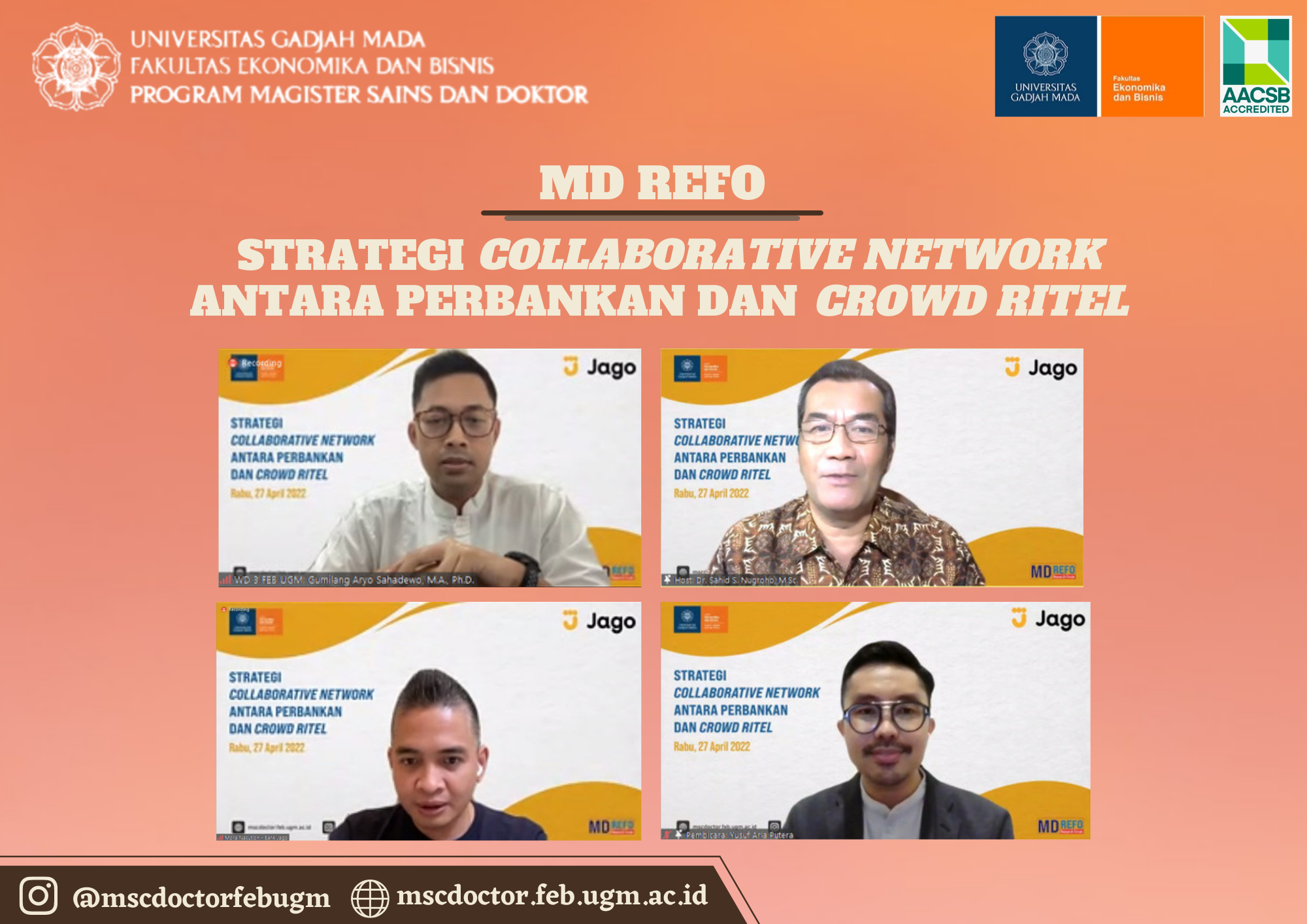 Strategi Collaborative Network antara Perbankan dan Crowd Ritel