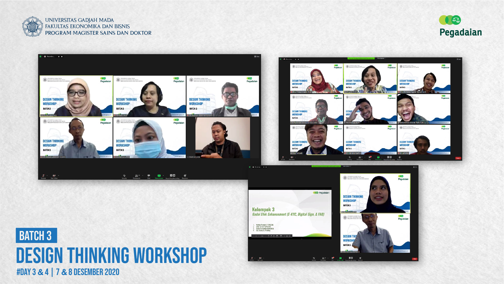 Design Thinking Workshop Batch 3 - Master of Science and Doctor ...