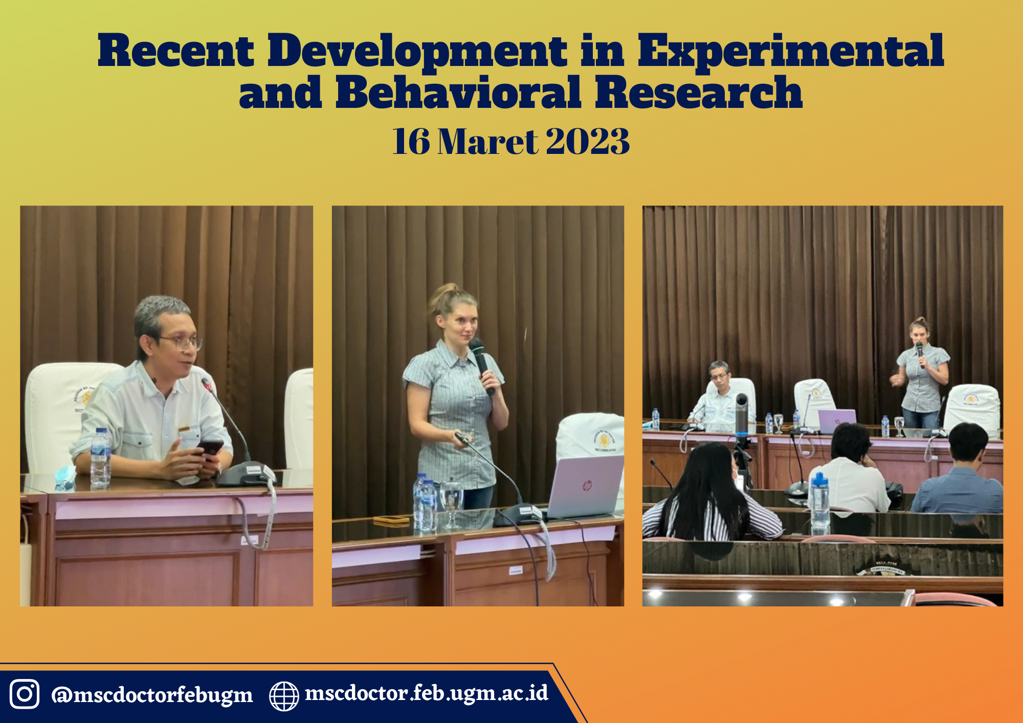 Recent Development in Experimental and Behavioral Research - Magister ...